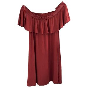 Nine‎ Britton NWT Women’s Brandy Off The Shoulder Knit Dress  Sz L